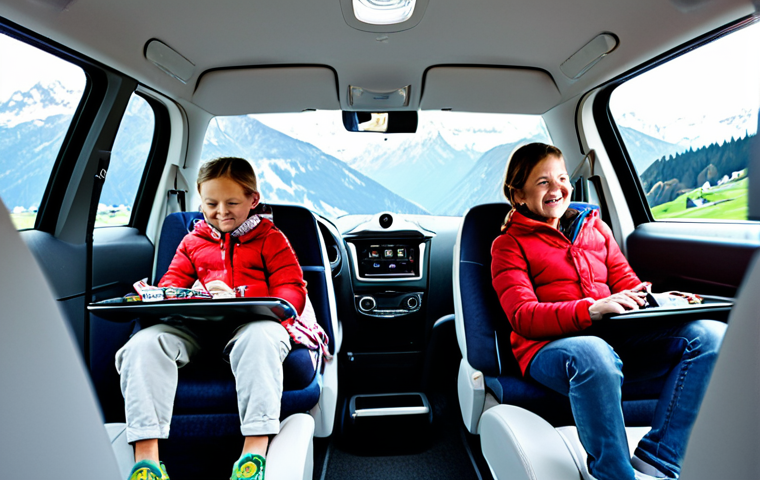 자율주행 차량과 주거 공간의 관계 - Autonomous Mobile Office**

"A modern car interior transformed into a mobile office, featuring a com...