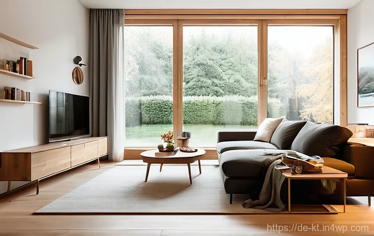 스마트 가전 선택 시 고려사항 - **Prompt 1: Cozy German Living Room with Smart Climate Control**
    "A cozy and inviting modern Ger...