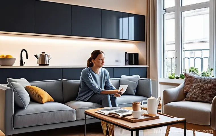 스마트 홈 기술의 진화와 전망 - **Prompt 1: Smart Energy Management in a German Home**
    "A bright, sunny daytime scene showcasing...