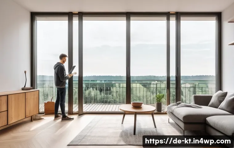 스마트 홈 안전 시스템 구축하기 - **Prompt 1: Initial Home Security Audit in a German Home**
Generate an image of a young German c...